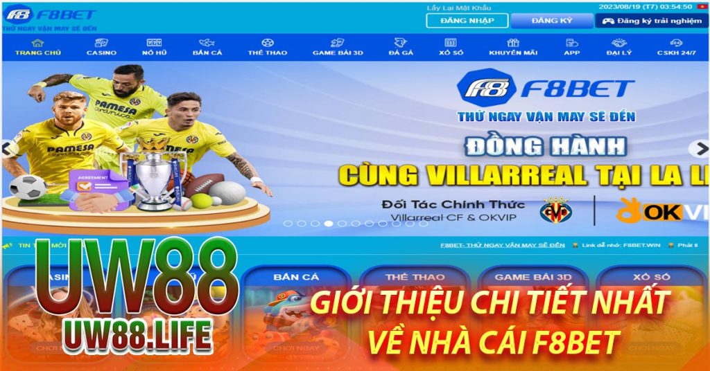 Giới thiệu chi tiết nhất về nhà cái F8BET